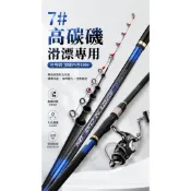 【釣魚名人】7號磯釣竿 19調巨物磯竿 超硬輕磯桿 大導環 遠投滑漂 磯竿 手海兩用竿 滑漂專用 大物磯竿