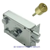 KDS捍衛戰士 670-2C 鍍鉻三段鎖 電白色 分離式 單開 卡巴匙 門鎖 台灣製