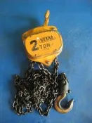 (中古電動專家)中古/二手 手拉吊車-2T-VITAL-3M-日本外匯機G144