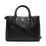 【RALPH LAUREN】MARY 中號 手提包 BAG 黑色女包包