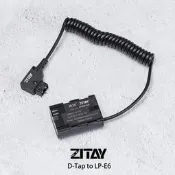 三重☆大人氣☆ 希鐵 ZITAY D-Tap 轉 LP-E6 假電池 SMALL HD 502 702