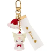 三麗鷗Sanrio 粉草莓蛋糕 造型鑰匙圈-酷洛米 墊腳石購物網