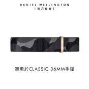 【Daniel Wellington】DW 錶帶 Classic Brigade 18mm限量版迷彩織紋錶帶