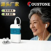 貓與鼠百貨店 英文版電池款盒式聲音發大器老人耳聾耳背輔聽器大功率集音器