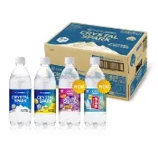 【IRIS】沁泡氣泡水500mlx24入/箱(原味/彈珠汽水/蜜桃/檸檬 口味任選;官方直營)