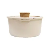 【MOODI】福利品可拆湯鍋20CM單鍋兩件組-附鍋蓋/無把手(可拆式手柄/IH爐可用鍋/不挑爐具/礦岩不沾)