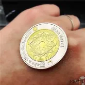 【小雲精選國際購】魔術道具初學者魔術幣怪盜基德同款道具創意肯尼迪半手指轉硬幣