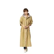 【雙龍牌】EUTD-英倫超輕量透氣舒適前開式加長型雨衣
