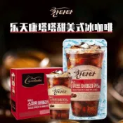 ✨ 優選新品 美式咖啡  樂天 康塔塔 甜美式/榛子味/焦糖瑪奇朵/ 黑咖啡即飲 袋裝 便攜咖啡