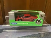 WELLY Lamborghini Huracán LP610-4 紅 藍寶堅尼 1:60 非TOMICA 多美