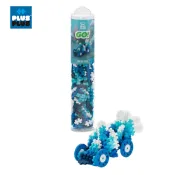 虎兒寶 【++Plus-Plus 加加積木】MINI小顆粒-透明管裝 200片 GO系列 - 海洋