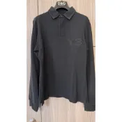 二手 絕版Y3   Y-3 長袖POLO翻領T恤/M號 Yohji Yamamoto .山本耀司