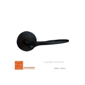 (店+)內側轉扭式◄《 L.S 》麥金LS-810-DDK (小套盤)日規高級木門水平把手鎖 水平鎖 消光黑 不附鑰匙 浴廁門用