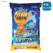 【阿肥寵物生活】日本IRIS 一週間除臭抗菌球砂貓沙貓砂TIA-6Lx5包 //可搭配雙層貓盆  