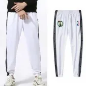 NBA籃球運動長褲 排扣版 熱身服 湖人 火箭 籃網 熱火 公牛 雷霆 公鹿 小牛 馬刺 76人 塞爾提克 多樣球隊
