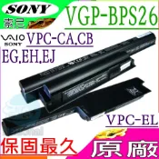 SONY 索尼  電池(原裝) VGP-BPS26,VAIO CA,CB,EG,EH,EJ,EL系列,VPCCA,VPCCB,VPCEG,VPCEH,VPCEJ,VPCEL,VPC-CA17EC,VPC-CA1SLE/B,VPC-CA26EC,VPC-CB15FX,VPC-CB17FG,,VPC-CB28EC,VPC-EG16EC,VPC-EL15EC,VPC-W112XX,VGP-BPL26,VGP-BPS26A