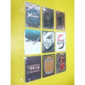 【雙子星】補充內活頁 九格套 收集冊內頁 RSS (單張) 適用 球員卡 紙牌 PTCG MTG 超級進化夢想ex 鋼彈