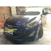 HYUNDAI ELANTRA NEW STYLE PP悍動版前中包空力套件2014-2017
