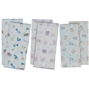 (店+)【Baby City 娃娃城】紗布手帕3入 (款式隨機出貨；寶寶共和國)