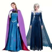 (店+)冰雪奇緣-艾莎禮服 WULA烏拉 艾莎公主服裝 大人ELSA禮服 ELSA加冕裙子 ELSA裝 冰雪