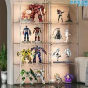 吉宅良品 模型展示架家用樂高玩具收納展示盒模型擺件壓克力防塵透明展示櫃
