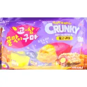 LOTTE  Crunky Double Crunch Bar Mini 蜂蜜地瓜巧克力脆條（單條拆售）