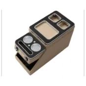 柚子3C代購-QRV專用全新中央滑蓋扶手箱-前後置杯架USB