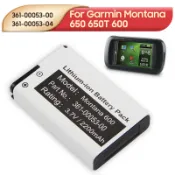 佳明 Garmin Montana 650 650T 600 VIRB GPS 電池 361-00053-00 03