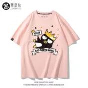 【🔥現貨秒出+新款花色+全店現貨🔥】酷企鵝XO吉祥物動漫週邊純棉短袖男女情侶純棉寬鬆夏季衣服T卹衫
