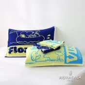 HOYACASA x 史努比聯名系列 純棉枕巾-多款任選-2入