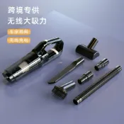 心靈避風港 【無線強勁吸力】手持吸塵器 車載吸塵器 家用吸塵器 小型吸塵器 除蟎機 寵物吸毛機 大吸力 帶照明燈 無線便攜 車內居家兩用