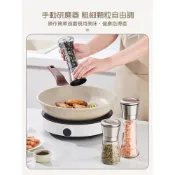 (店+)現貨 304不鏽鋼研磨罐 香料研磨器 胡椒研磨罐 研磨瓶 研磨器 手動研磨器 研磨 可調粗細 海鹽粗鹽 黑胡椒
