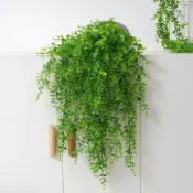 尤加利 假植物 ❣️台灣彰化❣️ 垂掛葉 1束 2叉 仿真植物 植生牆 蕨 蕨類 綠色植物 假葉子 假花 仿真花 人造花