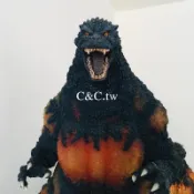 【C&C】X-Plus Burning Godzilla 1995 紅蓮哥吉拉 哥吉拉 大山龍 巨大 少限版