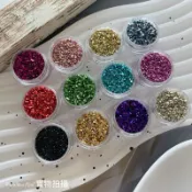 Rainbow Nail  超閃美甲礦物小碎石 岩石粉 幻彩岩石 美甲礦石