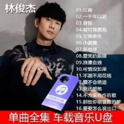林俊傑車載歌曲u盤專輯無損全部因樂優盤粵語經典老歌懷舊金曲u盤