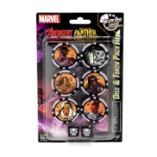 反轉英雄 復仇者黑豹光明會 系列骰子與指示物組 HEROCLIX 高雄龐奇桌遊
