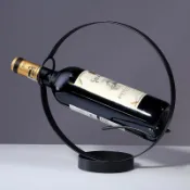 【台灣發貨】歐式創意紅酒架擺件紅酒架現代簡約酒櫃裝飾品展示架葡萄酒架家用 紅酒架  擺件 酒櫃客廳家居裝飾品 葡萄酒架