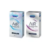 (店+)【Durex 杜蕾斯】Air輕薄幻隱+潤滑 保險套2盒組