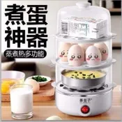 【咕嘎優選】新款煮蛋器蒸蛋器自動斷電多功能蒸雞蛋小型家用早餐機宿舍用跨境