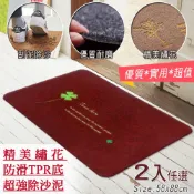 蹭蹭除塵吸水大門地墊