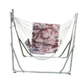 【May shop】兩入組 鞦韆椅支架組兒童戶外折疊吊椅搖籃(不含吊床)