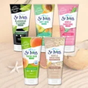美國 St.Ives 聖艾芙 植萃去角質磨砂膏(170g) 臉部 去角質 溫和潔淨 磨砂膏【小三美日】DS019731