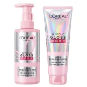 (店+)【L’OREAL Paris 巴黎萊雅】單入2款任選 珍珠蛋白瞬順柔亮洗髮露 440ml/珍珠蛋白瞬順柔亮修護髮膜 200ml 