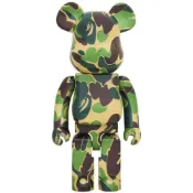 (店+)【BE@RBRICK】APE BAPE BE@RBRICK ABC CAMO 1000% 庫柏力克熊 迷彩 限量 現貨