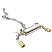 (店+)Fi EXHAUST BMW F30 / F31 335i N55 3.0 Turbo 前管 中段 尾段 尾飾 當派 排氣管