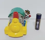 【★小鎮村☆】早期麥當勞出品 漢堡神偷 火車 透明車