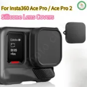 適用於 Insta360 Ace Pro 2 矽膠鏡頭蓋柔軟防刮防水鏡頭蓋相機配件