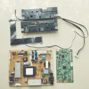 (V74)零件機~三星SAMSUNG UA32D5550RM LED電視~喇叭&電源版&邏輯版...~合售~