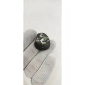 ［小品龍紋原形］龍紋石原形拋光打洞無配件：可DIY製成項鍊或鑰匙圈或裝飾材料 L2606111